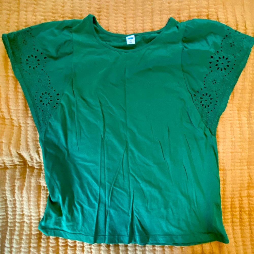 Crotchet Cap Sleeve Top